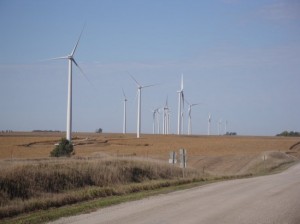 Wind farm at Walnut IA