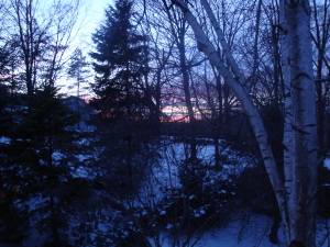 Sunset January 6, 2010